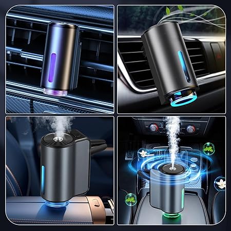 Scentinel AC vent diffuser silver by KAR-1