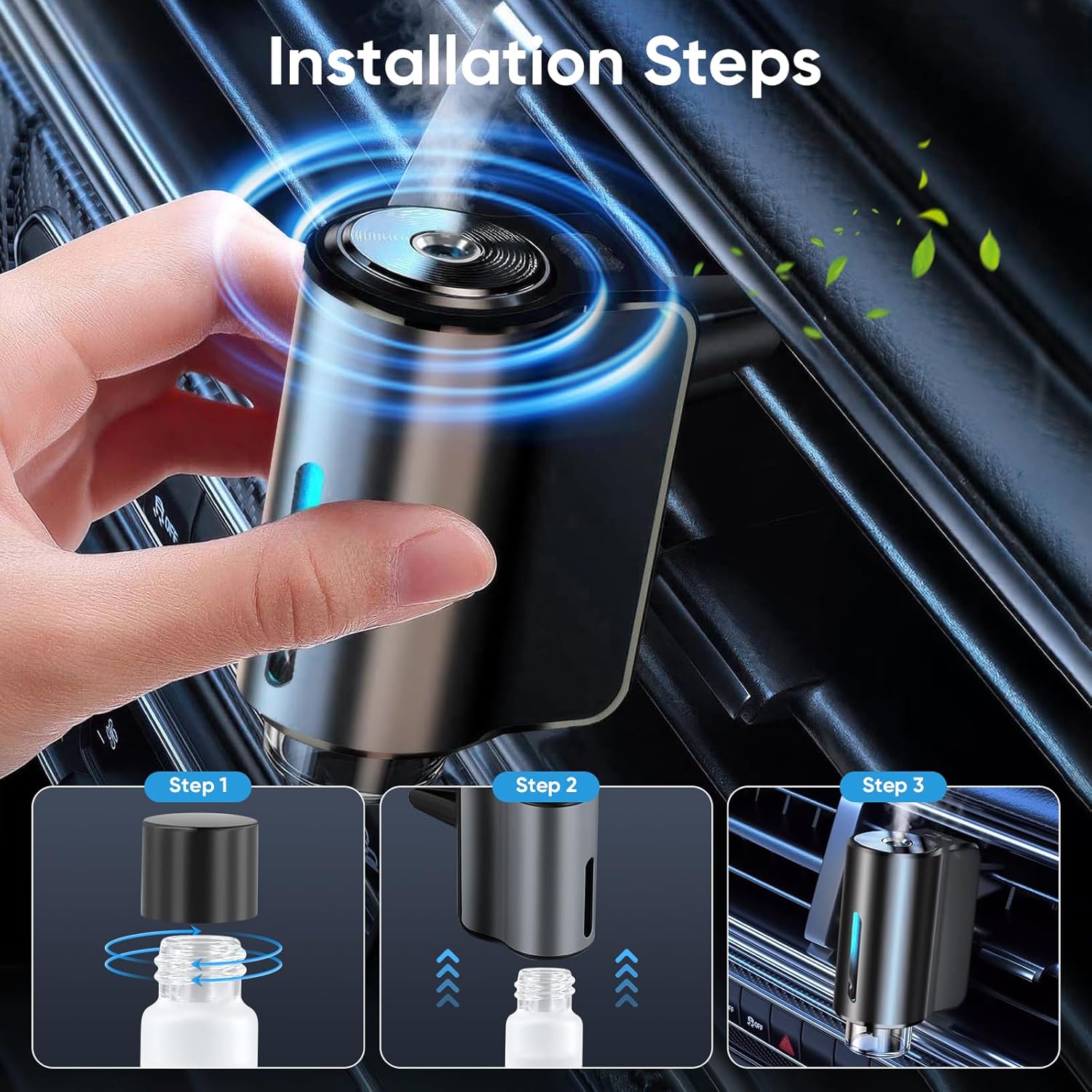 Scentinel : Car AC Vent Diffuser with Auto on/Off Feature