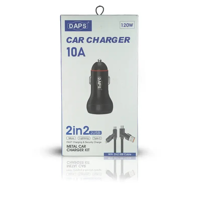 DAPS Mobile Ultra fast Mobile Car Charger