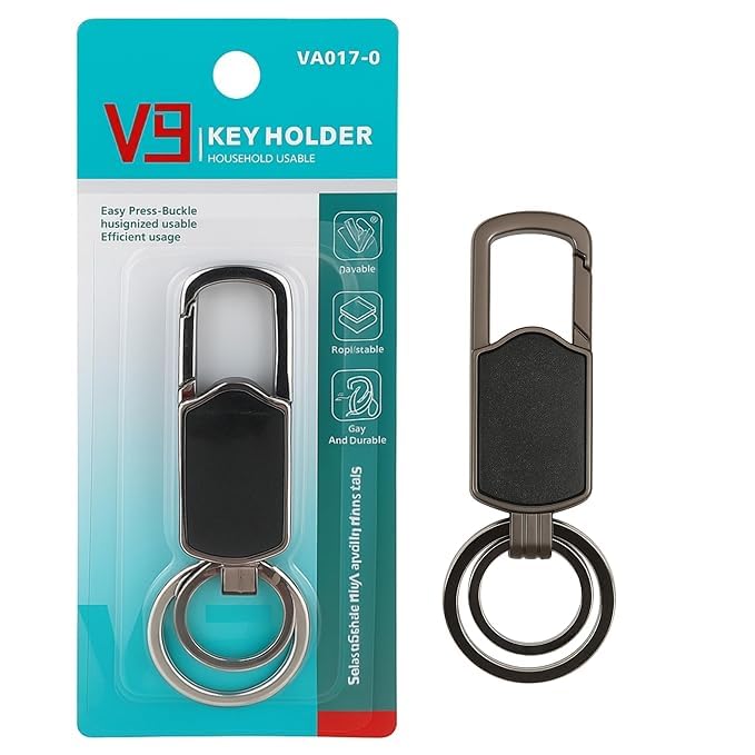 Metal Keychain for Car & Bike Keys – Durable Key Ring for your Car/bikes