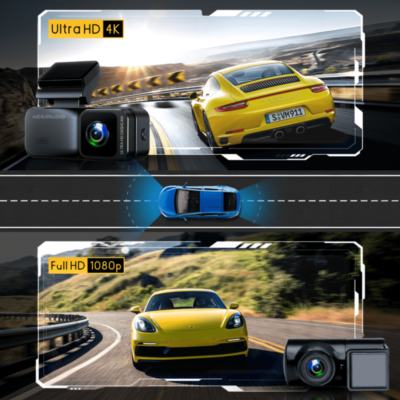 Mega Audio Dash Camera