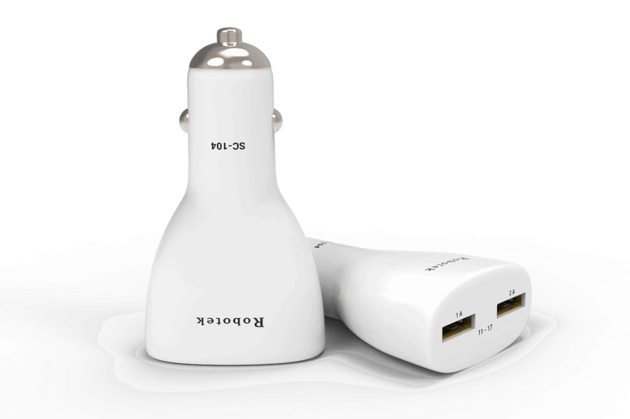 Robotek Compact Car Mobile Charger