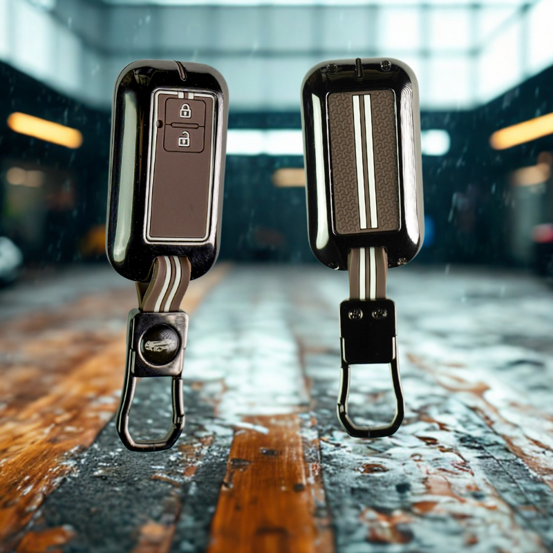 JERRATI CAR KEY Cover-Maruti Suzuki Square Push Button start Key Cover