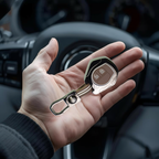 JERRATI CAR KEY Cover-MARUTI SUZUKI Key start/round metallic key cover