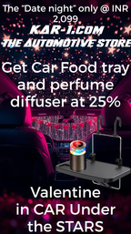 Valentine Date Night Bundle - Car Food Tray & Perfume Diffuser