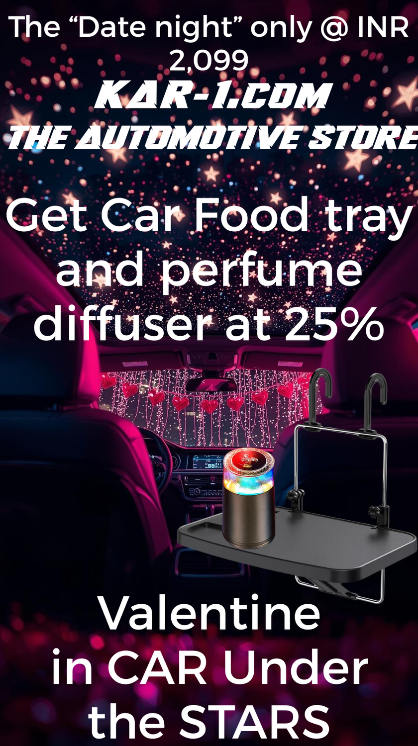 Valentine Date Night Bundle - Car Food Tray & Perfume Diffuser