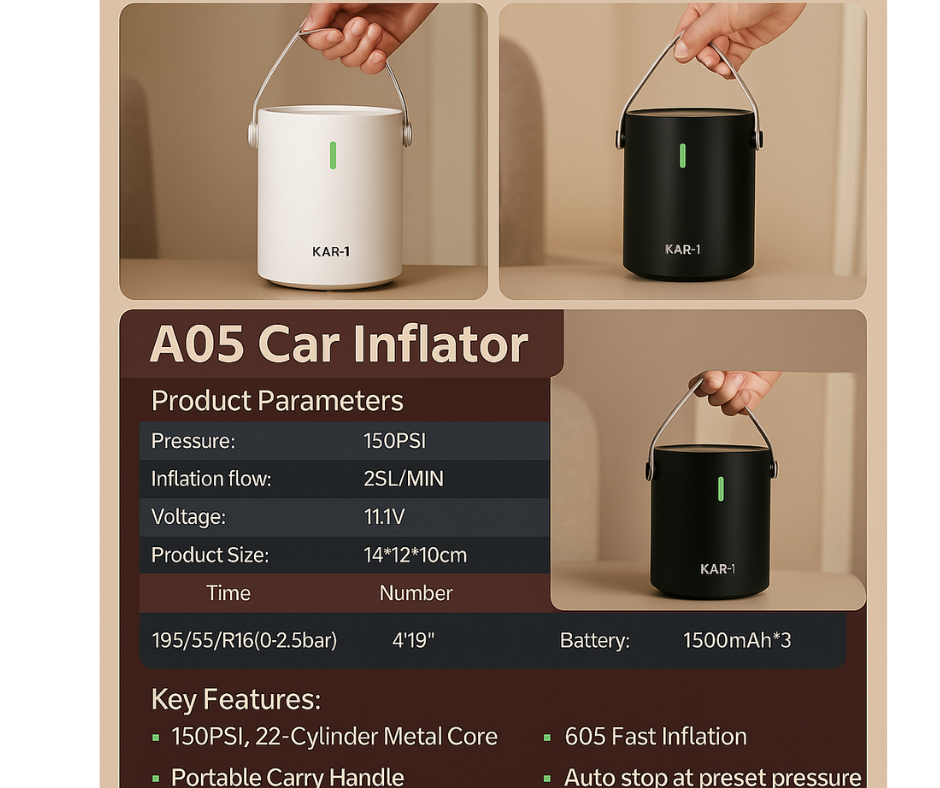 JERRATI-YANTU Tire Inflator