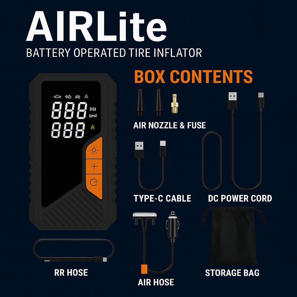 JERRATI-Airlite Core Tire Inflator