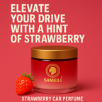 SAMEILI Strawberry Wax Car Perfumes